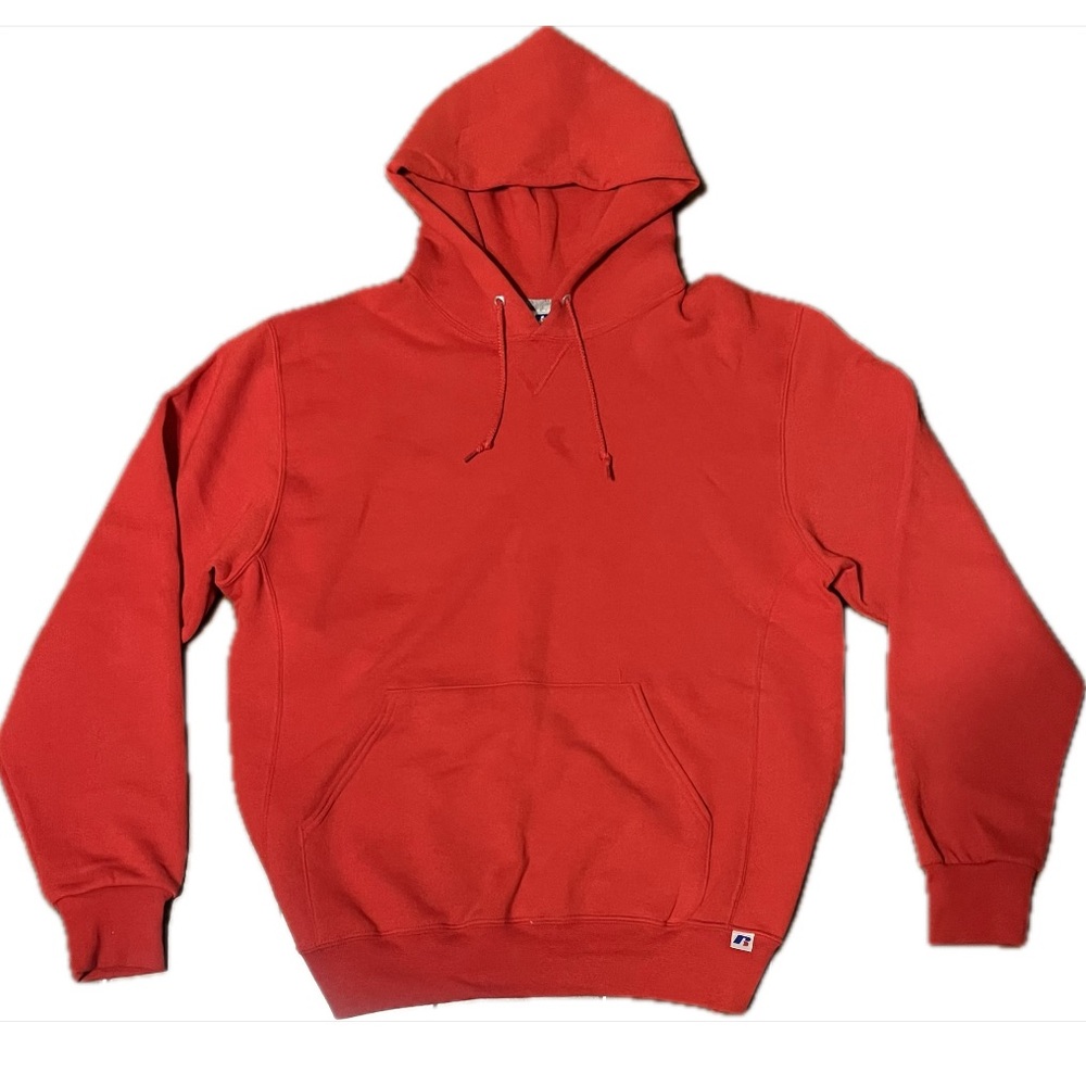 Russell Red Hoodie size Large